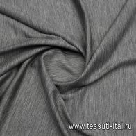 Джерси шерсть (о) серое - итальянские ткани Тессутидея арт. 15-1111