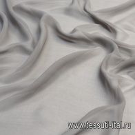 Шифон (о) серый - итальянские ткани Тессутидея арт. 10-1292