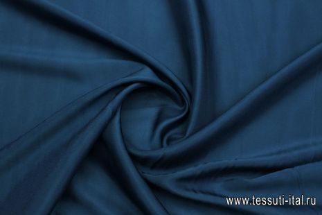 Подкладочная стрейч (о) темно-бирюзовая - итальянские ткани Тессутидея арт. 07-1513