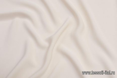 Шелк кади (о) молочный - итальянские ткани Тессутидея арт. 10-2332
