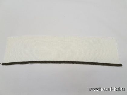 Подвяз белый  8*-36см - итальянские ткани Тессутидея арт. F-3265