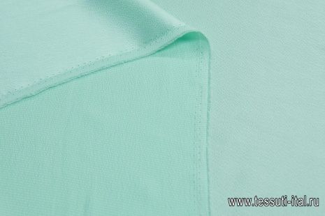Шелк атлас фактурный (о) светло-салатовый - итальянские ткани Тессутидея арт. 10-2043