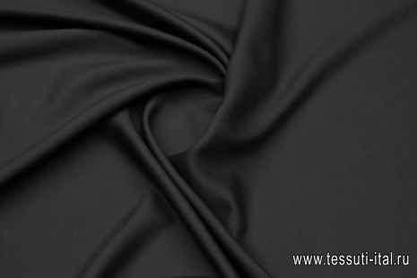 Батист (о) черный - итальянские ткани Тессутидея арт. 01-7556