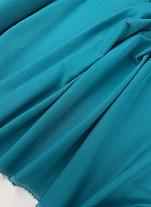 Лен с вискозой (о) бирюзовый - в интернет-магазине тканей Тессутидея арт. 16-1181