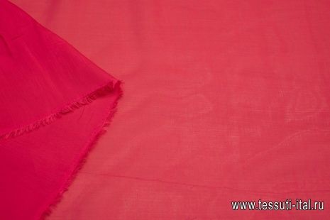 Маркизет (о) красно-розовый - итальянские ткани Тессутидея арт. 10-0728
