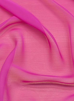Шифон (о) фуксия - в интернет-магазине тканей Тессутидея арт. 10-2857