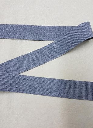 Резинка серая ш-2,5см - в интернет-магазине тканей Тессутидея арт. F-4975