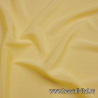 Крепдешин (о) желтый - итальянские ткани Тессутидея арт. 10-3258