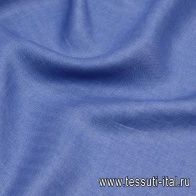 Лен (о) синяя елочка - итальянские ткани Тессутидея арт. 16-0597
