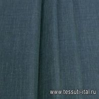 Костюмная дабл (о) сине-зеленая меланж Loro Piana - итальянские ткани Тессутидея арт. 05-3948
