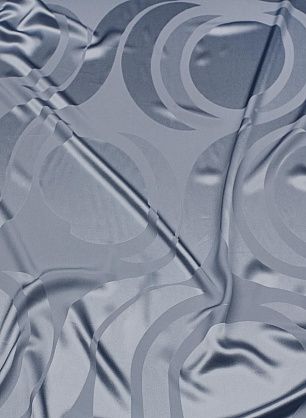 Шелк жаккард (н) серо-голубой - в интернет-магазине тканей Тессутидея арт. 10-4045
