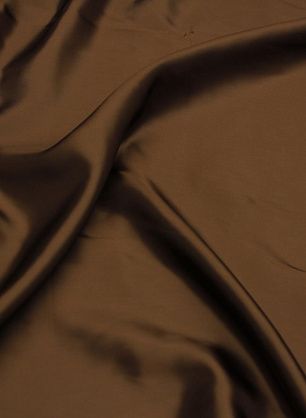 Подкладочная вискоза твил (о) шоколадная - в интернет-магазине тканей Тессутидея арт. 08-1394