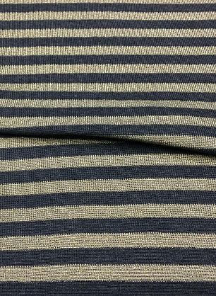 Трикотаж с люрексом (н) сине-серая полоска - в интернет-магазине тканей Тессутидея арт. 13-1312