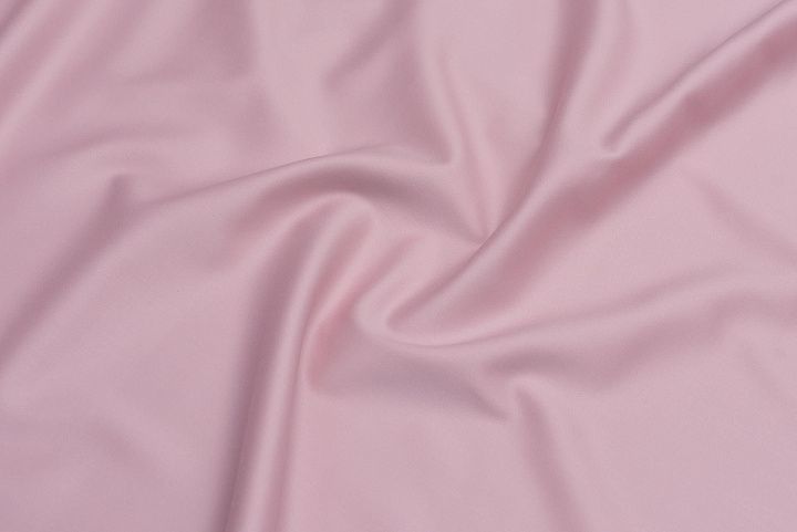 Костюмная стрейч дабл фейс (о) розовая - итальянские ткани Тессутидея арт. 05-4372