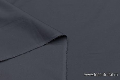 Сорочечная стрейч (о) черная - итальянские ткани Тессутидея арт. 01-7035