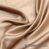Подкладочная твил (о) какао - итальянские ткани Тессутидея арт. 08-0922