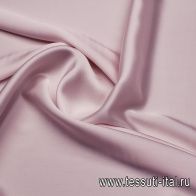 Плательная кади стрейч дабл (о) светло-розовая - итальянские ткани Тессутидея арт. 03-7117