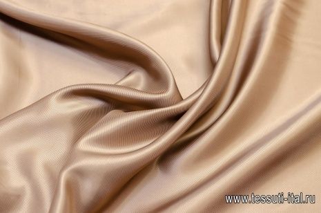 Подкладочная твил (о) какао - итальянские ткани Тессутидея арт. 08-0922