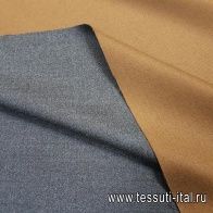 Костюмная двухслойная (о) серая/коричневая Loro Piana - итальянские ткани Тессутидея арт. 05-3817