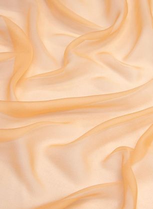 Шифон (о) светло-оранжевый - в интернет-магазине тканей Тессутидея арт. 10-1162