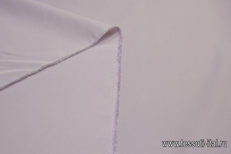 Тафта с люрексом (о) бело-сиреневая - итальянские ткани Тессутидея арт. 10-1184