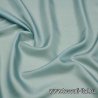 Подкладочная вискоза (о) бирюзово-серая - итальянские ткани Тессутидея арт. 08-1379