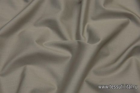 Сорочечная (о) светло-коричнево-зеленая - итальянские ткани Тессутидея арт. 01-6621