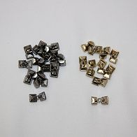 Пуговица металл золото, никель d-8mm  - итальянские ткани Тессутидея арт. F-2488