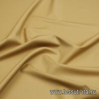 Костюмная дабл фэйс (о) светло-коричневая - итальянские ткани Тессутидея арт. 05-4454