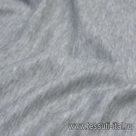 Трикотаж дабл (о) светло-серый - итальянские ткани Тессутидея арт. 13-1493