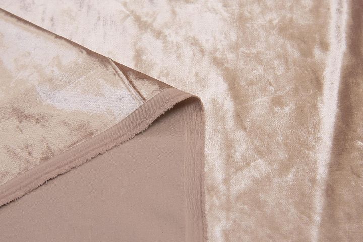 Бархат (о) серо-розовый в стиле Cerruti - итальянские ткани Тессутидея арт. 01-6463