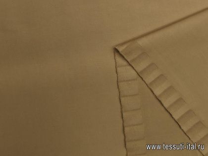 Хлопок стрейч (о) песочный - итальянские ткани Тессутидея арт. 01-7099