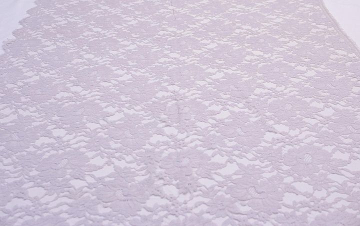 Кружевное полотно (о) светло-серо-бежевое Solstiss - итальянские ткани Тессутидея арт. 03-5997