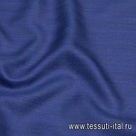 Костюмная (о) в елочку темно-синяя - итальянские ткани Тессутидея арт. 05-3984