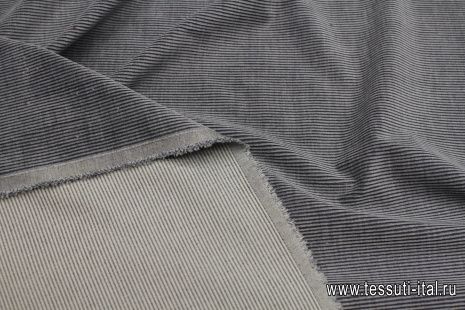 Ветльвет (о) серый - итальянские ткани Тессутидея арт. 01-7515