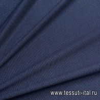 Джерси с люрексом (о) темно-синее - итальянские ткани Тессутидея арт. 13-1536