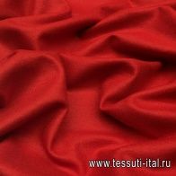 Костюмная лоден (о) красная - итальянские ткани Тессутидея арт. 05-2639