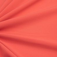 Плательная стрейч двухслойная (о) оранжевая - итальянские ткани Тессутидея арт. 17-0956