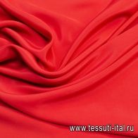 Крепдешин (о) красно-кирпичный - итальянские ткани Тессутидея арт. 02-8694