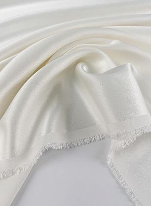 Шелк атлас стрейч (о) айвори - в интернет-магазине тканей Тессутидея арт. 10-3627