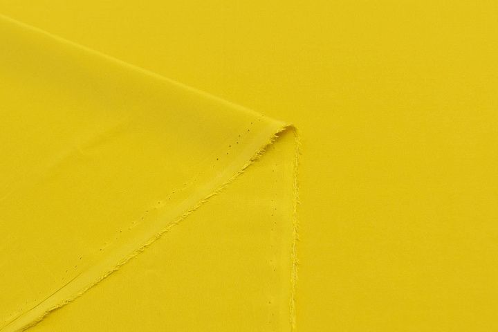 Крепдешин стрейч (о) шафрановый - итальянские ткани Тессутидея арт. 10-2108