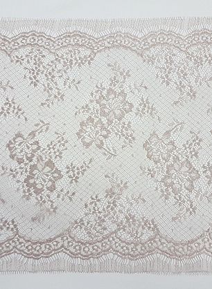 Кружево (о) светло-коричневое ш-40см Solstiss - в интернет-магазине тканей Тессутидея арт. 03-3804