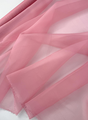 Органза (о) розовая - в интернет-магазине тканей Тессутидея арт. 10-5120