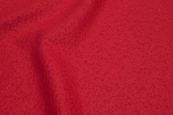 Пальтовая лоден (о) темно-красная - итальянские ткани Тессутидея арт. 09-1872