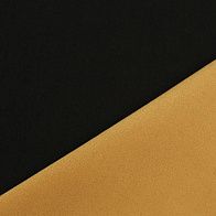 Трикотаж полиамид дабл с прослойкой поролона (о) черный/светло-коричневый - итальянские ткани Тессутидея арт. 13-1638