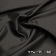 Подкладочная купра диагональ (о) темно-синяя - итальянские ткани Тессутидея арт. 08-1435
