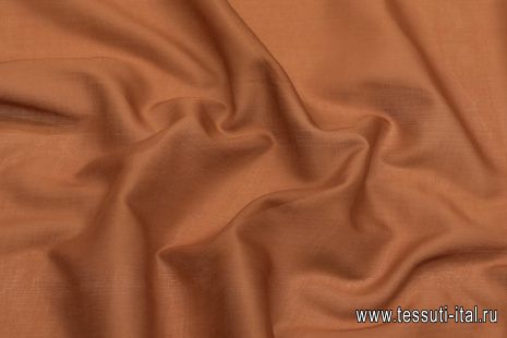 Батист (о) коричневый - итальянские ткани Тессутидея арт. 01-6993
