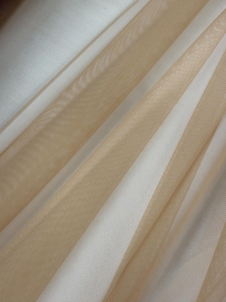 Сетка плательная бистрейч (о) телесная - итальянские ткани Тессутидея арт. 03-7512