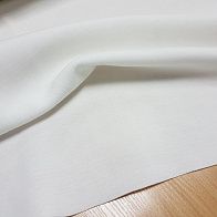 Трикотаж двусторонний (о) айвори - итальянские ткани Тессутидея арт. 13-1187