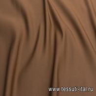 Хлопок для тренча (о) коричневый - итальянские ткани Тессутидея арт. 01-6891